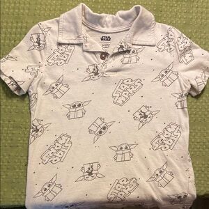 Kids Star Wars Polo Shirt size 4T